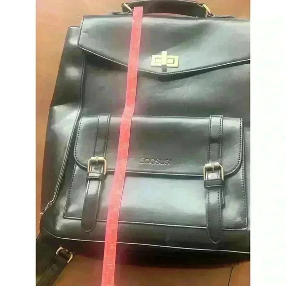 Ecosusi vegan leather backpack (Vintage) - Picture 13 of 13